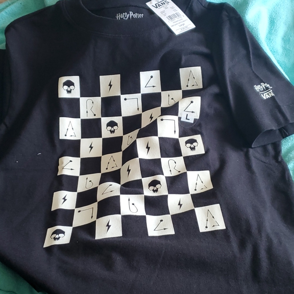 Vans x Harry Potter Dark Arts Shirt Size L